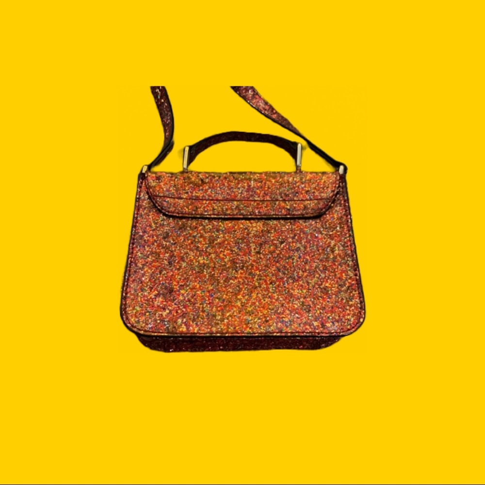 🟠 Kate Spade 🟠 glitter crossbody mini bag - Picture 3 of 9